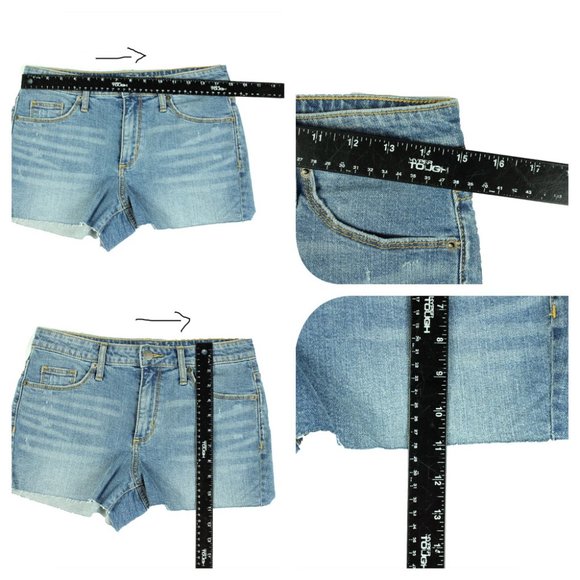 Universal Thread Shorts Jeans Size 6 / 28r 2 PCS - Picture 4 of 7